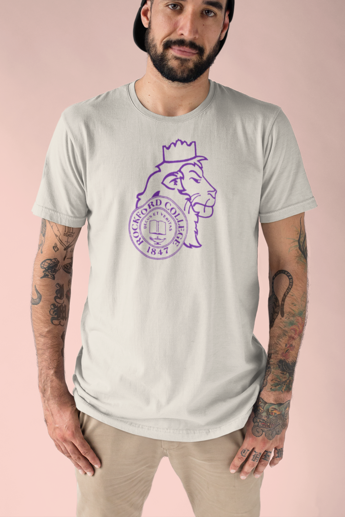 Retro Rockford College Tshirt